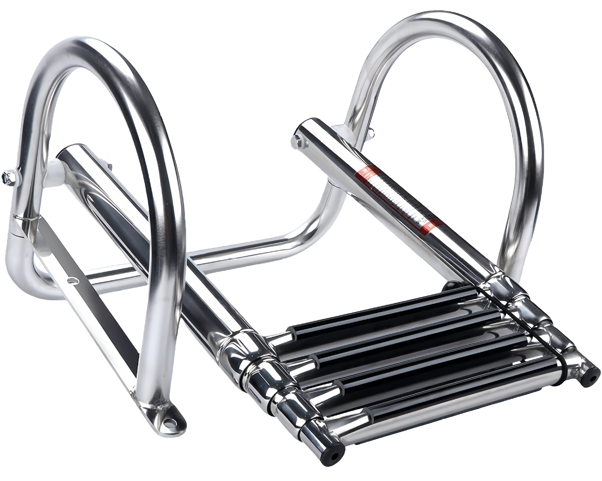 Stainless steel ladder for Yacht
